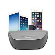 Bluetooth Speaker 10W Wireless Dual Driver Hands Free Stereo With 3.5mm Audio Jack N4