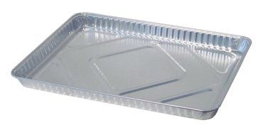 Durable Packaging 7300-55 Disposable Aluminum Sheet Cake Pan, 17-5/8&quot; x 12-13/16&quot; (Pack of 100)