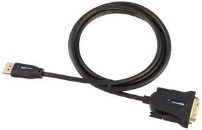 AmazonBasics DisplayPort to DVI Cable - 6 Feet N4
