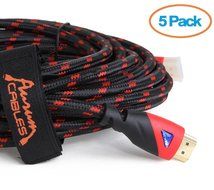 Aurum Ultra Series - High Speed HDMI Cable (25 feet) With Ethernet - CL3 Certified - Supports 3D and Audio Return... N5