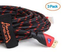 Aurum Ultra Series - High Speed HDMI Cable (25 feet) With Ethernet - CL3 Certified - Supports 3D and Audio Return... N8