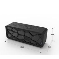 SHANGRI-LA Honeycomb Portable Wireless Bluetooth CSR 4.0 Stereo Systems Speaker with NFC, Powered Subwoofer, Built-in... N4