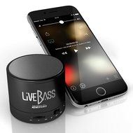 LiveBass Portable Wireless Bluetooth Speaker - High Quality Bass System - Home, Outdoor &amp; Travel Use (Charcoal... N4