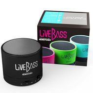 LiveBass Portable Wireless Bluetooth Speaker - High Quality Bass System - Home, Outdoor &amp; Travel Use (Charcoal... N5