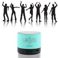 LiveBass Portable Wireless Bluetooth Speaker - High Quality Bass System - Home, Outdoor &amp; Travel Use (Charcoal... N15