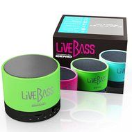 LiveBass Portable Wireless Bluetooth Speaker - High Quality Bass System - Home, Outdoor &amp; Travel Use (Charcoal... N22