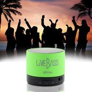 LiveBass Portable Wireless Bluetooth Speaker - High Quality Bass System - Home, Outdoor &amp; Travel Use (Charcoal... N23