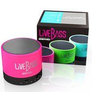 LiveBass Portable Wireless Bluetooth Speaker - High Quality Bass System - Home, Outdoor &amp; Travel Use (Charcoal... N30