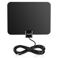 ViewTV Silver Series Flat HD Amplified Digital Indoor TV Antenna with Detachable Signal Amplifier - 50 Miles Range... N6