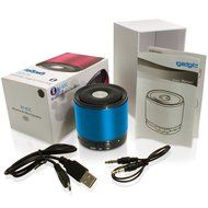 iGadgitz Wireless Portable Bluetooth 2.1 Stereo Mini Portable Travel Speakers (Music streaming and Microphone... N9