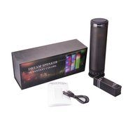 BASN Bluetooth Wireless Speaker with Microphone 4800mah Rechargeable Battery LED Light Subwoofer N2