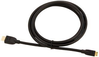 AmazonBasics High-Speed Mini-HDMI to HDMI Cable - 6 Feet (Latest Standard) N4
