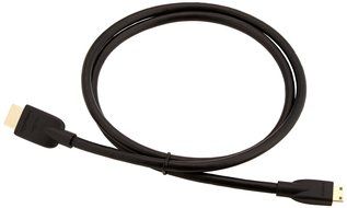 AmazonBasics High-Speed Mini-HDMI to HDMI Cable - 6 Feet (Latest Standard) N10