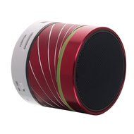 Lightweight Wireless Stereo Audio Bluetooth Speakers with Colorful Led Light Powered by Rechargeable Battery Build... N6
