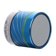 Lightweight Wireless Stereo Audio Bluetooth Speakers with Colorful Led Light Powered by Rechargeable Battery Build... N12