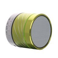 Lightweight Wireless Stereo Audio Bluetooth Speakers with Colorful Led Light Powered by Rechargeable Battery Build... N16