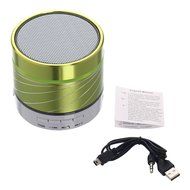 Lightweight Wireless Stereo Audio Bluetooth Speakers with Colorful Led Light Powered by Rechargeable Battery Build... N17
