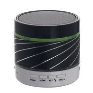 Lightweight Wireless Stereo Audio Bluetooth Speakers with Colorful Led Light Powered by Rechargeable Battery Build... N19