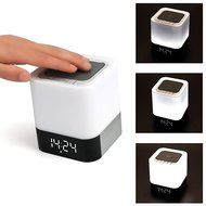 All-in-1 Wireless Bluetooth Portable Speaker With TF Card Slot, Touch LED Lamp, MP3 Player, Alarm Clock and Hands-free... N5