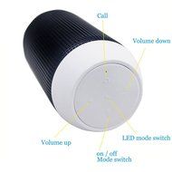 Portable Wireless Bluetooth Speaker Deep Bass Built-in Microphone Boombox 360 LED Lights Speakers Support U-disk... N9