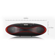 WESDAR Bluetooth Speakers with Lights For iPhone Android Bluetooth 4.0 - 5V 500mah RED - Weight in 7oz , R-052-2 N13
