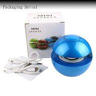 Bluetooth Wireless Speaker Mini SUPER BASS Portable For Smartphone Tablet PC &quot;Blue&quot; N2
