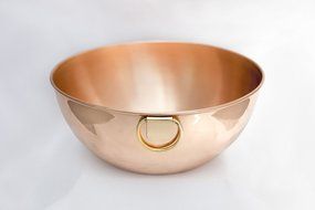 Copper Mixing Bowl - 10.5&quot; diameter N2