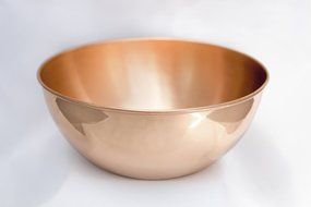 Copper Mixing Bowl - 10.5&quot; diameter N3