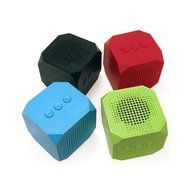 MQbix MQBK3010BLK MUSICUBE Wireless Portable Bluetooth Speaker with Built-In Mic for Bluetooth Enabled Devices... N6