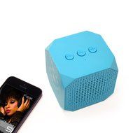 MQbix MQBK3010BLK MUSICUBE Wireless Portable Bluetooth Speaker with Built-In Mic for Bluetooth Enabled Devices... N14