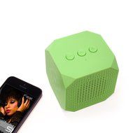 MQbix MQBK3010BLK MUSICUBE Wireless Portable Bluetooth Speaker with Built-In Mic for Bluetooth Enabled Devices... N18