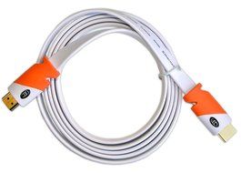 FLAT HDMI Cable 2.0 - 25 Feet, High Speed HDMI Flat Wire, 7.6 Meter By Ultra Clarity - CL3 Rated - Audio Return...