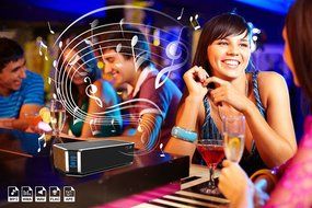 JE Stereo Bluetooth 4.0 Wireless Speakers 10W Handfree for Phone Calls Qi Wireless Charger Portable for iPhone... N8