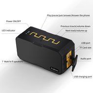 Enfonie F5 Wireless Bluetooth speaker Compact Portable Water Resistant Speaker for iPhone iPad Tablets N5