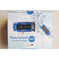JINBEST Waterproof MP3 Music Player Sport Swimming Diving FM Radio Clip 4GB + Earphone N2