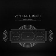 Protech Bluetooth Speaker Stereo Portable Dual Driver Speakerphone with EDR, 32-Foot(10M) Bluetooth Range &amp; Built-in... N4