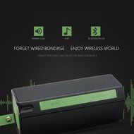 Protech Bluetooth Speaker Stereo Portable Dual Driver Speakerphone with EDR, 32-Foot(10M) Bluetooth Range &amp; Built-in... N15