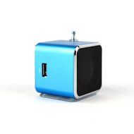 HuntGold Mini Portable USB Digital PC Speaker Micro SD/TF Card MP3 Music Player&amp;FM Radio(blue) N2