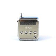 HuntGold Mini Portable USB Digital PC Speaker Micro SD/TF Card MP3 Music Player&amp;FM Radio(blue) N3