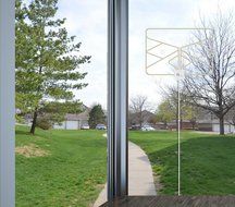1byone Window Antenna 50 Miles Super Thin HDTV Antenna with 20ft Coaxial Cable, Extreme Soft Design and Lightweight N2