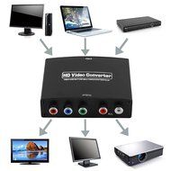 LESHP HDMI to RGB Component (YPbPr) Video +R/L Audio Adapter Converter HD TV N4