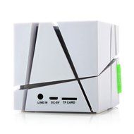 Apltch&reg; Qone Mini Portable LED Light Magic Cube Bluetooth Speakers CiDoss Bluetooth Hands free Wireless Speaker... N2