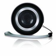 i.Sound ISOUND-1607 Round Mini Speaker (Black)