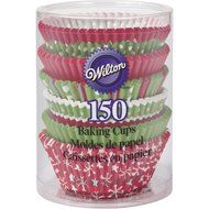 Wilton Christmas Cupcake Liners, 150-Count N2