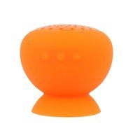 amtonseeshop Waterproof Mini Mushroom Wireless Bluetooth Speaker (Black) N7