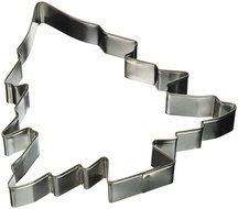 R &amp; M International 5880 8-Inch Christmas Tree Cookie Cutter, X-Large