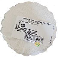 Tapetinho De Brigadeiro / Intermediate Plastic Liner for Candies (7 cm, Dark Blue Lace/ Azul Marinho Renda) N9