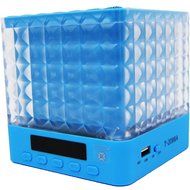 Unitesoul portable wireless Cube bluetooth speaker 10w FM Radio &amp; LCD Display,TF Card Slot,LED Light for Phone... N3