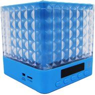 Unitesoul portable wireless Cube bluetooth speaker 10w FM Radio &amp; LCD Display,TF Card Slot,LED Light for Phone... N7