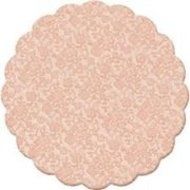 Tapetinho De Brigadeiro / Intermediate Plastic Liner for Candies (7 cm, Dark Blue Lace/ Azul Marinho Renda) N15